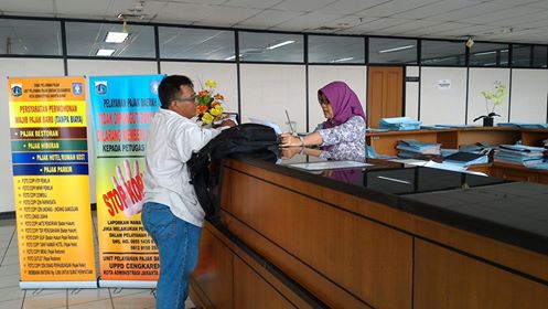 Pelayanan Pajak Daerah di UPPD Cengkareng. Pendaerahan PBB di Jakarta terlayani melalui Kantor Pajak daerah di setiap Kecamatan