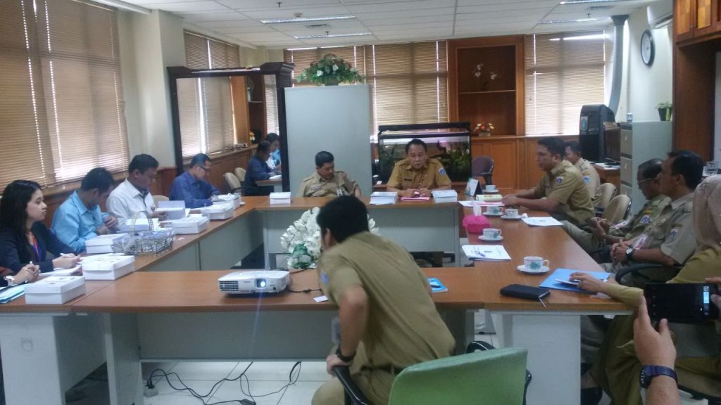 Walikota dan Sudin Pajak Jakarta Selatan serta UPPD Kebayoran Baru terima Ombudsman RI