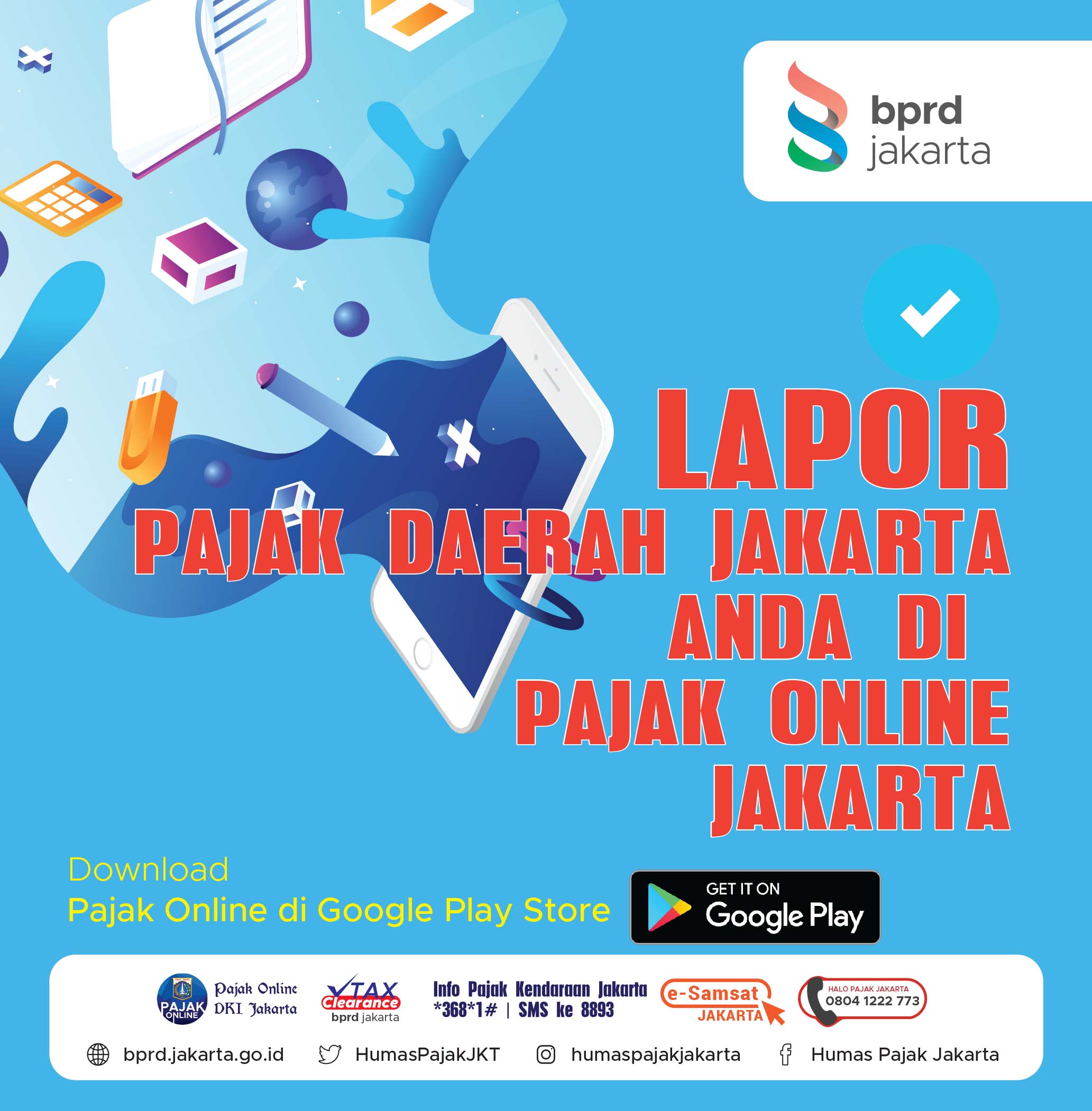Kemudahan Pembayaran Pajak Daerah DKI Jakarta Melalui Online System